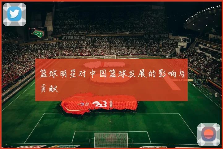 篮球明星对中国篮球发展的影响与贡献
